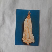 Imakártya : Fatimai Szent Szűz, hátoldalán könyörgés, fohász