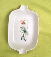 Hollóházi porcelán tál, tálka