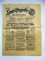1974 szeptember 1  /  SPORTFOGADÁS  /  Ssz.: 680