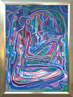 István Kozma (Öcsi) (1937 - 2020): Nude in Nagybánya