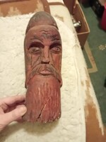 Antique Large Wooden Carving