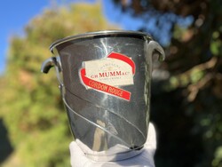 Vintage Francia Art Deco Pezsgőhűtő – G.H. Mumm Cordon Rouge