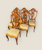 Antik barokk szék garnitúra-6 db