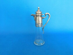 Ezüst likőrös karafa