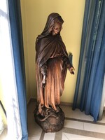 Csodaszép Mária szobor,  fa festett egy fából faragva