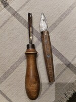 Fa faragó - véső , penge  / 2db.