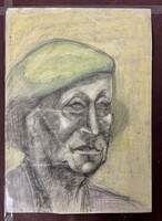 Férfi Portré - Ceruzarajz