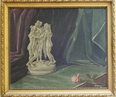 (N) Olvashatatlan jelzés (20.sz.közepe) : Három grácia