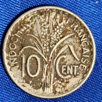 Francia Indokína  10 centime, 1941. (3097)
