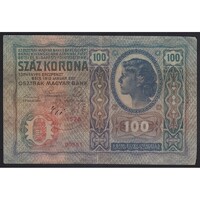 Magyarország,100 kronen/korona 1919 - TÖRÖKSZENTMIKLÓS F
