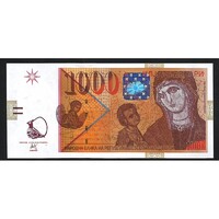Észak-Macedónia,1000 denari 2022 UNC
