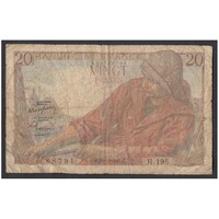 Franciaország,20 francs 1949 F