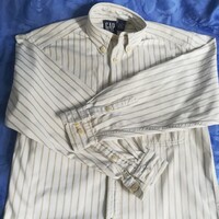 Gap, hosszú ujjú csíkos pamut ing