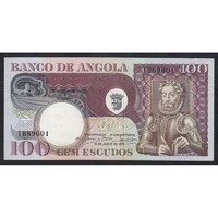Angola,100 escudos 1973 UNC