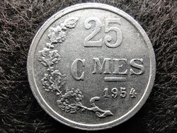 Luxemburg Sarolta (1919-1964) 25 centime 1954