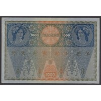 Ausztria,1000 kronen/korona 1919 - DEUTSCHÖSTERREICH EF