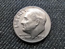USA Roosevelt 1 dime 1974
