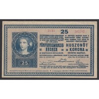 Magyarország,25 kronen/korona 1918 EF