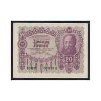 Ausztria,20 kronen 1922 aUNC+