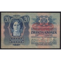 Ausztria,20 kronen/korona 1919 - DEUTSCHÖSTERREICH F