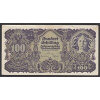 Ausztria,100 schilling 1945 VF+