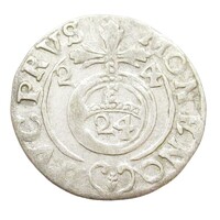 Németország,Georg Wilhelm 1/24 tallér 1624 - Brandenburg-Poroszország tartomány VF+ ezüst 1.110g