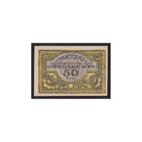Magyarország,50 fillér 1920 - Metro Vízmérőgyár Rt. aUNC+