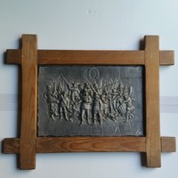 Rembrant : Fémöntvény ,Éjszakai őrjárat fest.-ről készítve