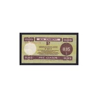 Lengyelország,5 centow 1979 - bon towarowy VF