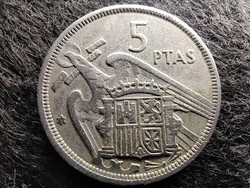 Spanyolország Francisco Franco (1936-1975) 5 Peseta 1957 1957