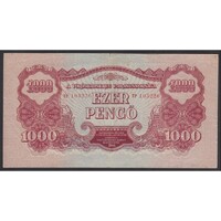 Magyarország,1000 pengő 1944 - TP EF-
