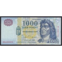 Magyarország,1000 forint 2000 DA UNC