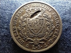 Olasz Államok Szardínia Károly Félix (1821-1831) .900 ezüst 5 Líra 1829 P ANYAGHIB
