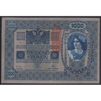 Ausztria,1000 kronen 1919 - DEUTSCHÖSTERREICH VF