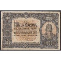 Magyarország,1000 korona 1920 F