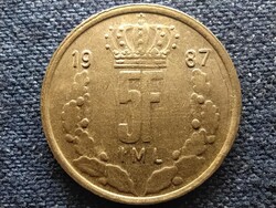 Luxemburg János (1964-2000) 5 Frank 1987