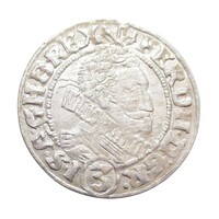 Ausztria,II. Ferdinánd 3 krajcár 1631 HR - Breslau - Szilézia EF ezüst 1.45g