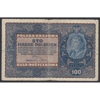 Lengyelország,100 marek 1919 VG