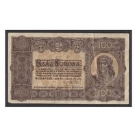 Magyarország,100 korona 1923 F