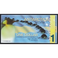 Antarktisz,1 dollar 2011 UNC