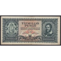 Magyarország,10.000.000 pengő 1945 EF+