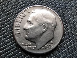 USA Roosevelt 1 Dime 1978 D