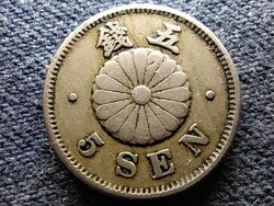 Japán Meiji (1867-1912) 5 Sen 1891