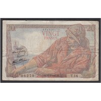 Franciaország,20 francs 1942 F