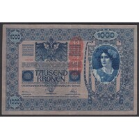 Ausztria,1000 kronen 1919 EF+