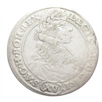 Ausztria,I. Lipót XV krajcár 1664 GH - Breslau - Szilézia VF ezüst 5.65g