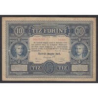 Magyarország,10 gulden/forint 1880 F