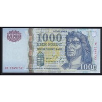 Magyarország,1000 forint 2005 DC UNC