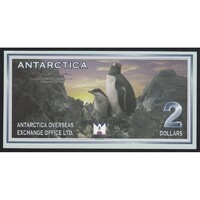 Antarktisz,2 dollars 1999 UNC