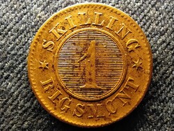 Denmark ix. Keresztely (1863-1906) 1 skilling 1867